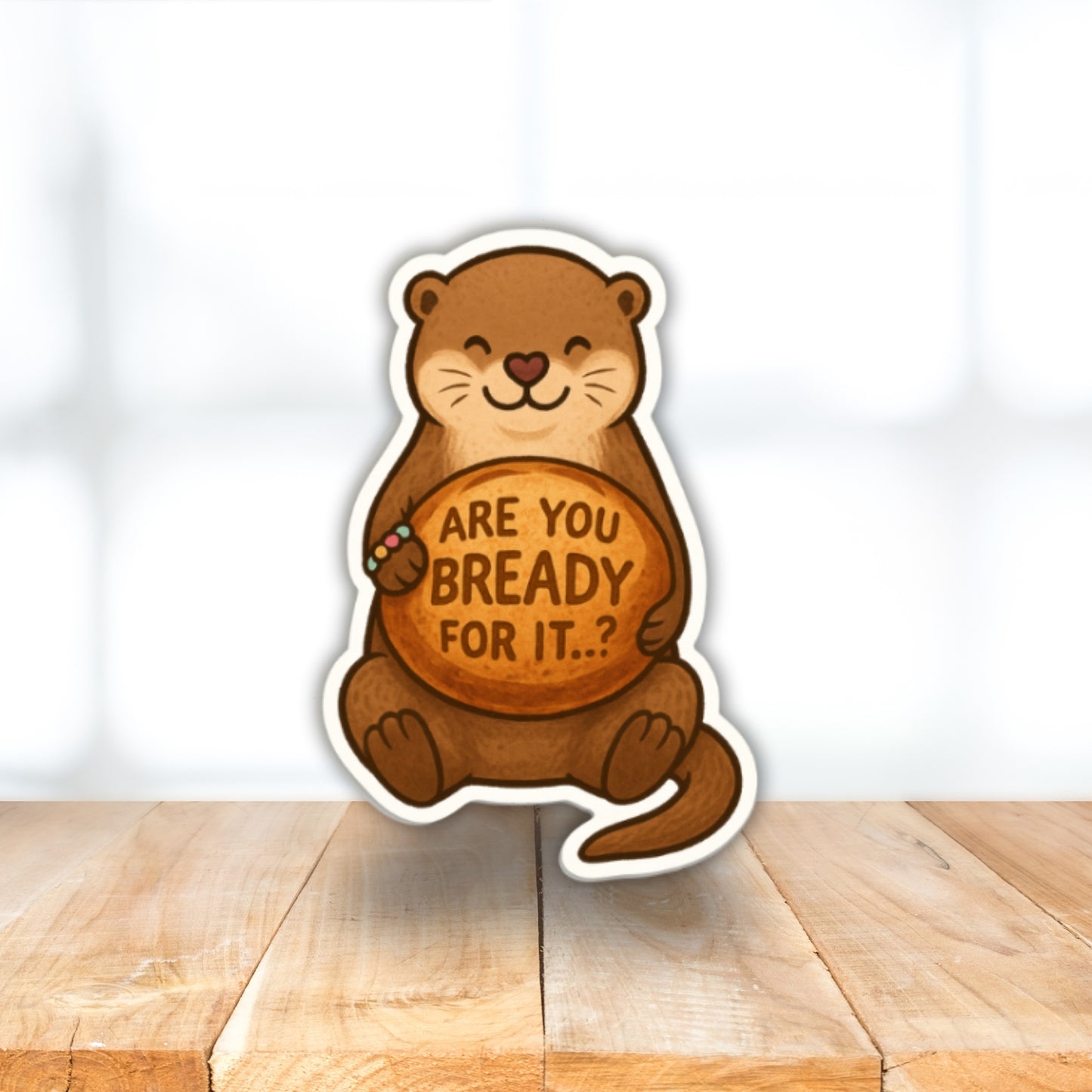 Sourdough Otter Sticker