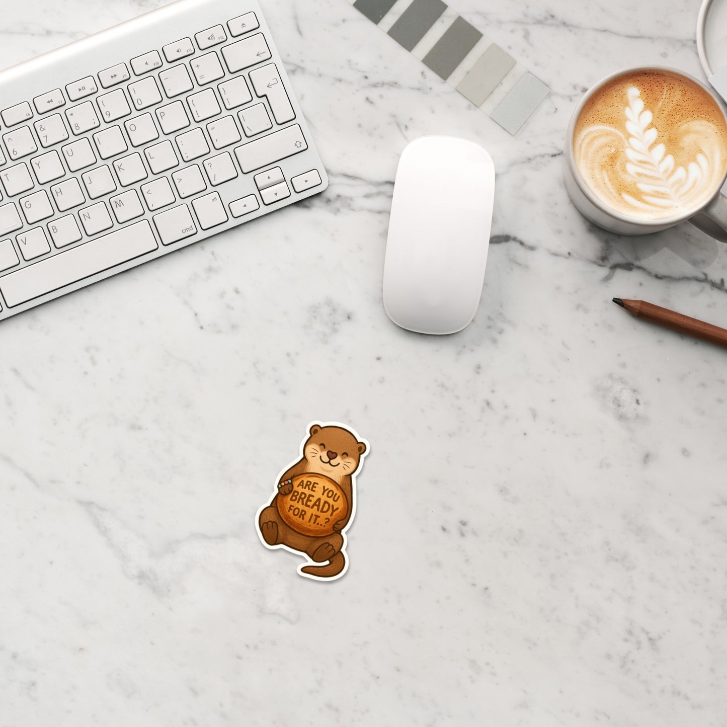Sourdough Otter Sticker