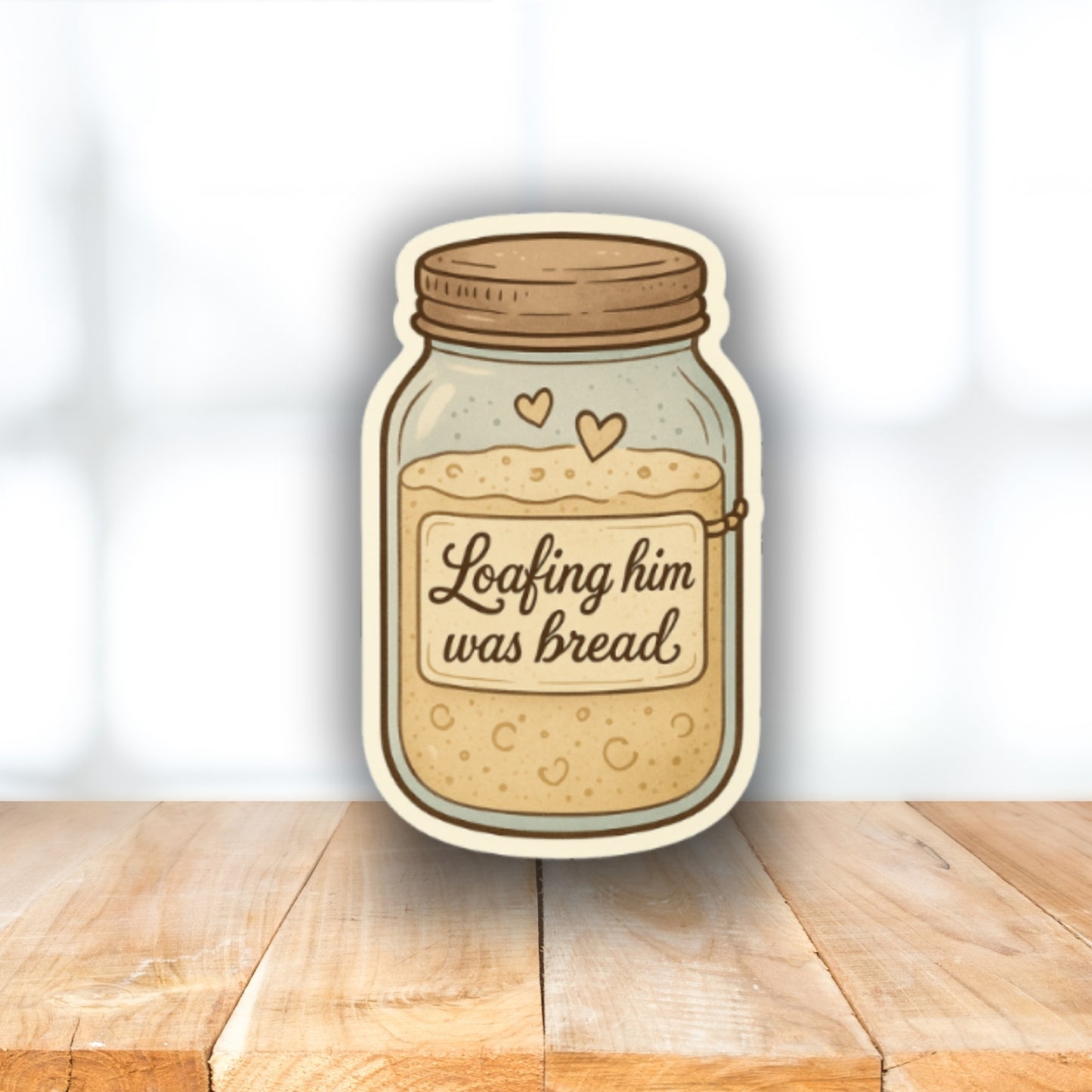 Loafing Him was Bread Sticker
