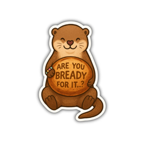 Sourdough Otter Sticker