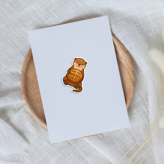 Sourdough Otter Sticker