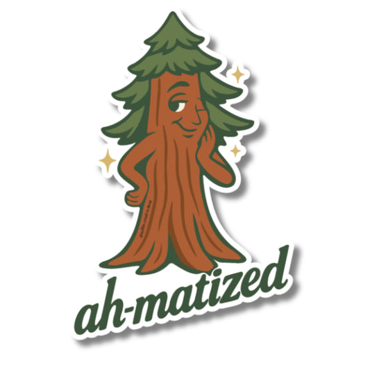 Redwood Tree Sticker